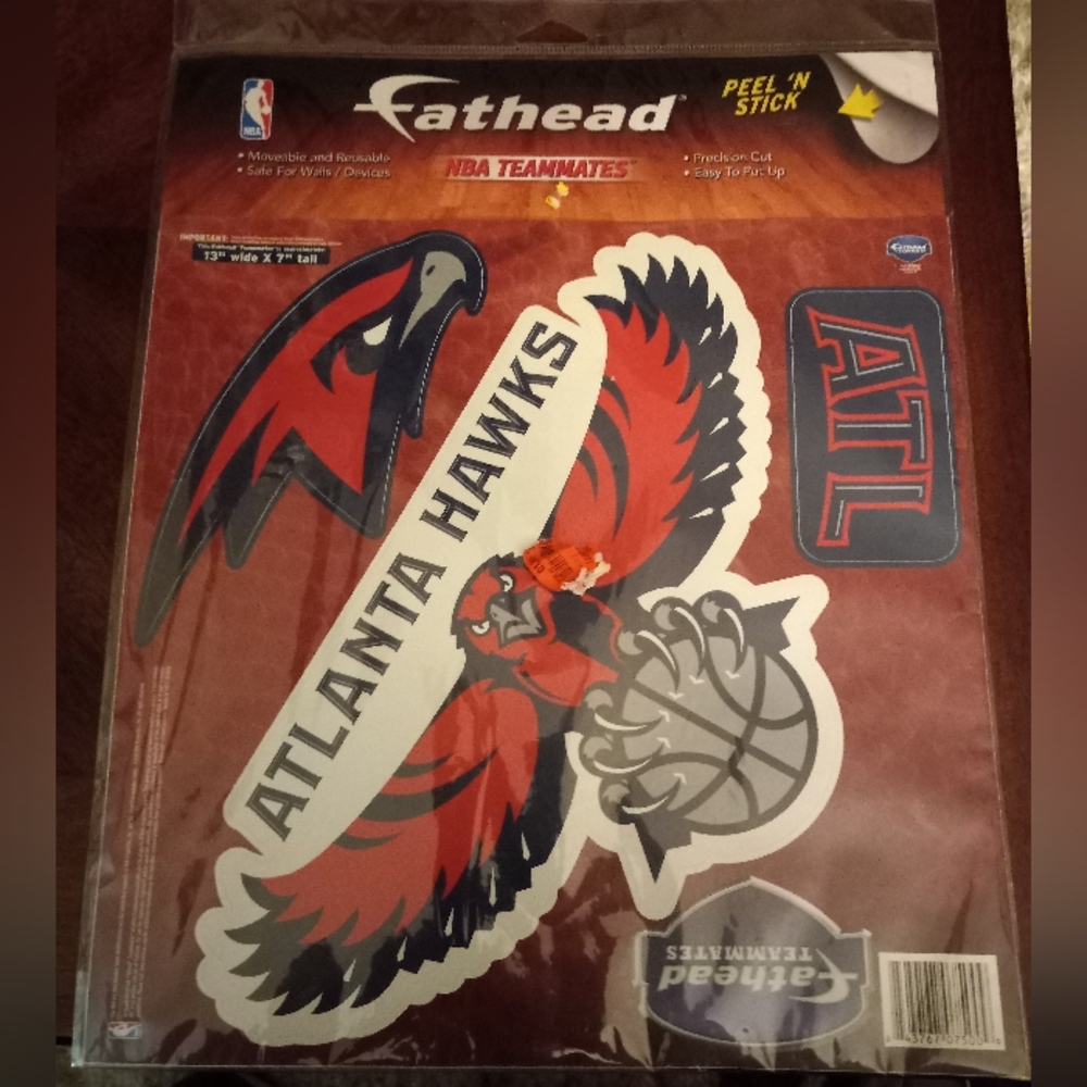 Fathead Atlanta Hawks Wall Decals